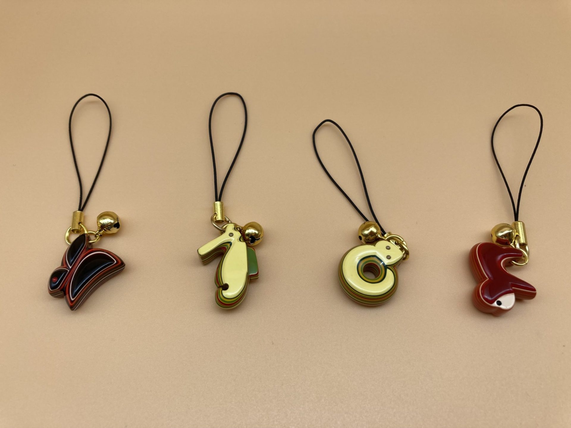 堆朱塗 干支ストラップ - 会津塗と郷土工芸品の専門店 高橋商店