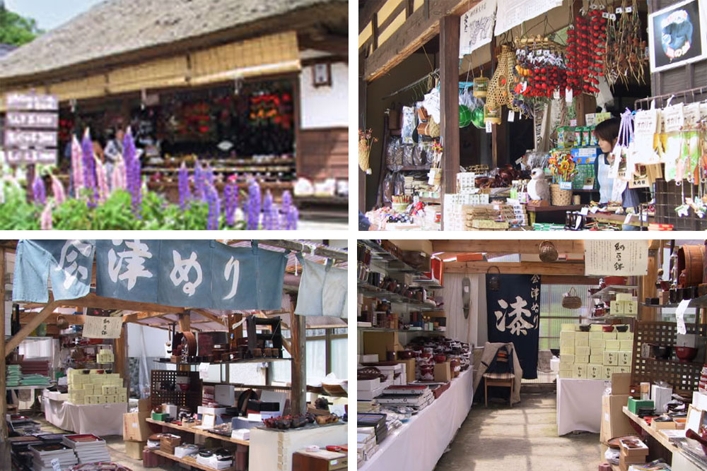 姉妹店 大内宿(糸屋) 株式会社高橋商店 会津塗と郷土工芸品の専門店 高橋商店 – 重箱・箸・椀など食器、ギフト・贈り物・記念品など会津塗が充実の品揃。